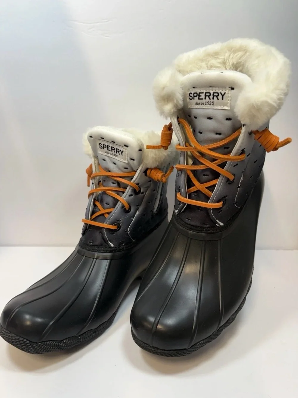Sperry Women's Saltwater Shibori duck boots
